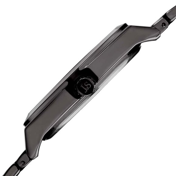 NWT Authentic Joshua And Sons Joshua & Sons Blue Sandstone Dial Men's Grey Watch - Picture 4 of 4